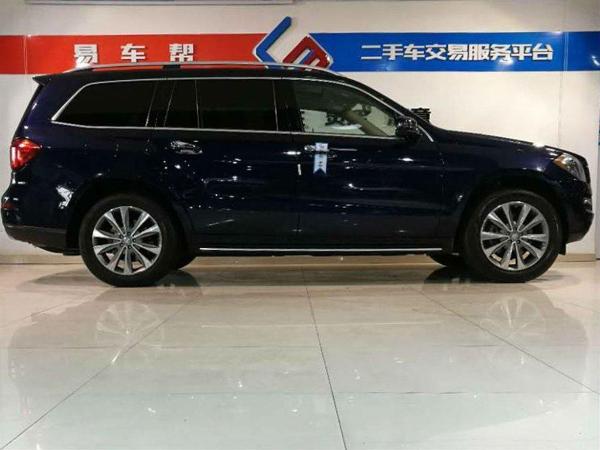 【郑州】2014年5月 奔驰 gl级 gl350 cdi 4matic 3.0t 蓝色 自动档