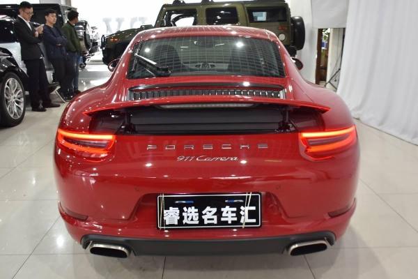 【上海】2016年5月 保时捷 911 carrera 3.0t 红色 自动档