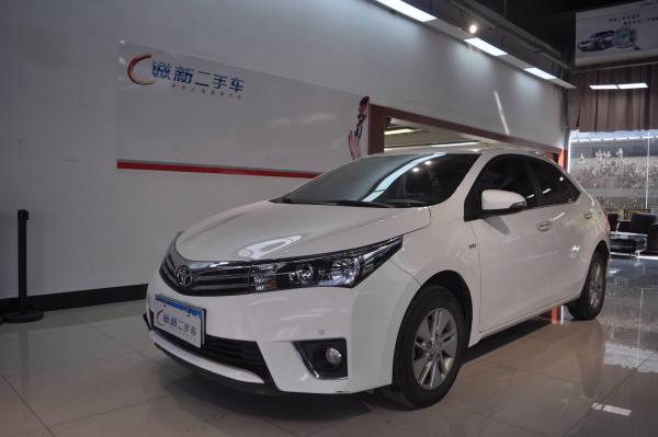 【杭州】2016年5月 丰田 卡罗拉 2014款 1.6l cvt gl 白色 自动档