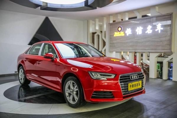 【贵阳】2018年8月 奥迪 奥迪a4l 2017款 a4l 40tfsi 进取型 红色