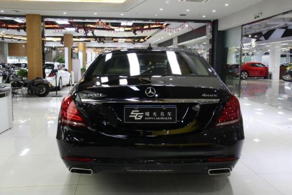 【杭州】2014年6月 奔驰 s级 s500l 4matic 4.7t 黑色 自动档