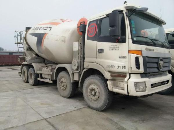 【济宁二手车】2014年4月_二手欧曼搅拌车_价