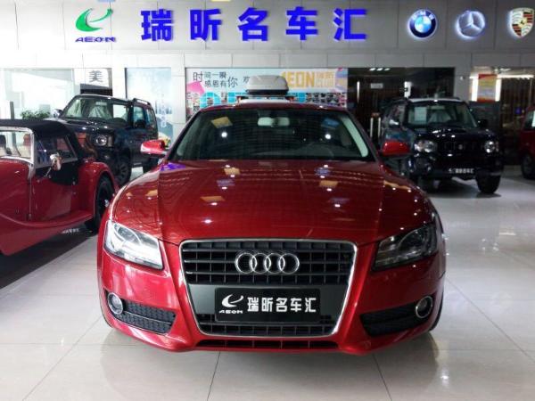 【济南】2011年11月 奥迪 奥迪a5 a5 coupe 2.0t 红色 自动档