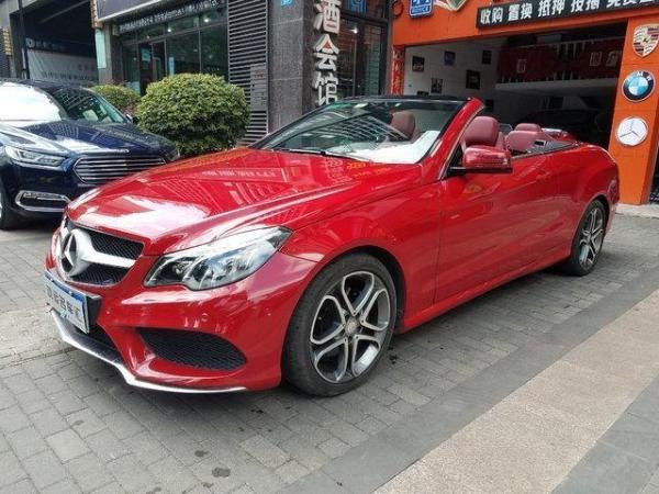 【重庆】2014年11月奔驰 e级 e260 cabriolet 2.0t