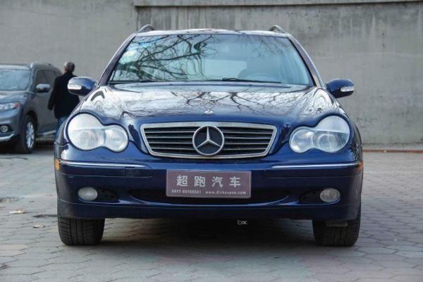 【大连】2002年7月 奔驰 c级 c240 tourer 2.6 v6 蓝色 自动档