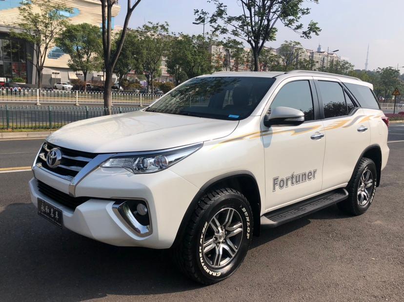 丰田fortuner柴油版,丰田fortuner中东版 【长沙】2017年7月 丰田 fortuner 2016款 2.7l 中东版 白色 手自一体