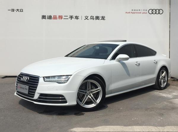 【金华】2017年9月 奥迪 奥迪a7 2017款 a7 35tfsi 时尚型 白色 自动