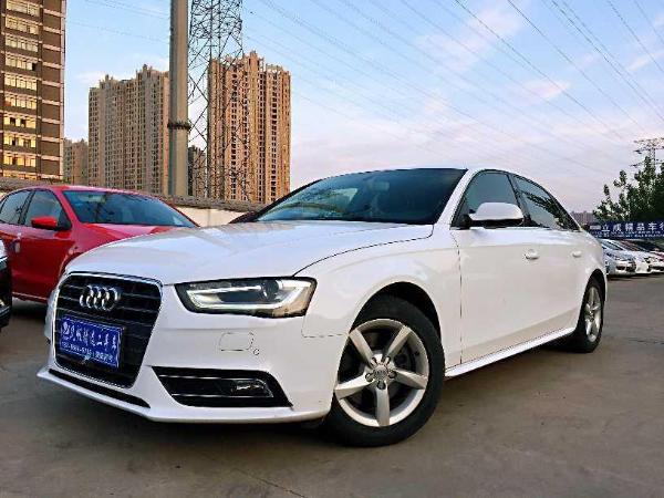 【合肥】2013年12月 奥迪 奥迪a4l a4l 35tfsi舒适型 白色 手自一体