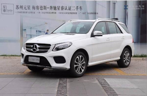 【苏州】2016年12月 奔驰gle gle300d 2.2t 4matic 白色 手自一体