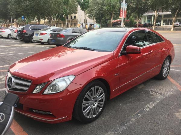 【沈阳】2011年7月 奔驰e级 e260 cgi coupe 1.8t 手自一体