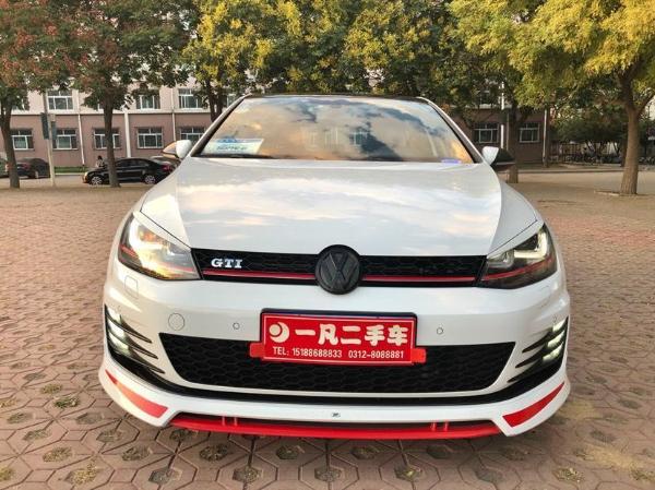 【保定】2017年1月 大众 高尔夫 gti 2.0tsi dsg 手自一体