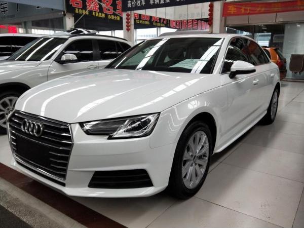 【临沂】2017年6月 奥迪 奥迪a4l 2017款 a4l 40tfsi 进取型 白色