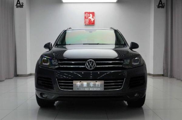 【上海】2012年5月 大众 途锐 3.0tsi v6舒适型 橙色 自动档