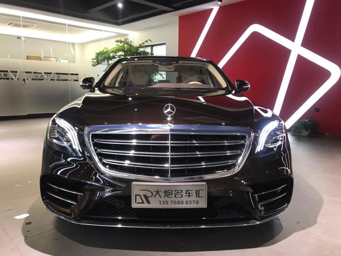 【台州】2017年11月 奔驰s级 2018款 s450l 3.0t 4matic 手自一体