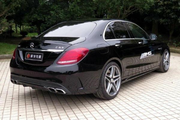 【苏州】2015年9月 奔驰 c级 amg c63 amg 4.0t 黑色 自动档