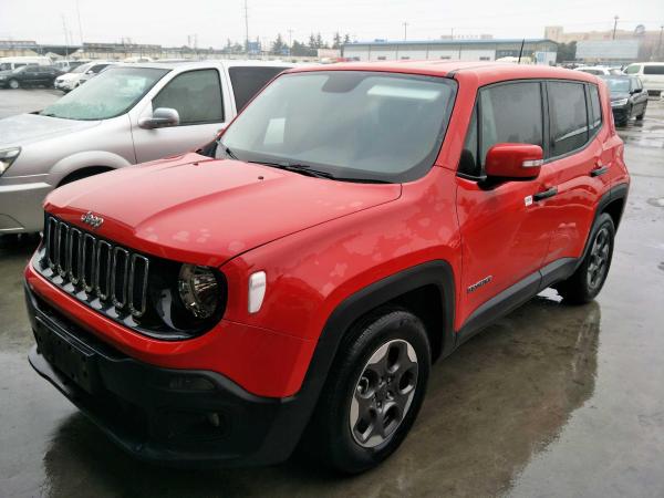 【连云港】2017年5月 jeep 自由侠 1.4t 动能版 红色 手自一体