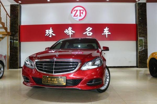 【珠海】2015年6月 奔驰 e级 e200l 2.0t 红色 手自一体