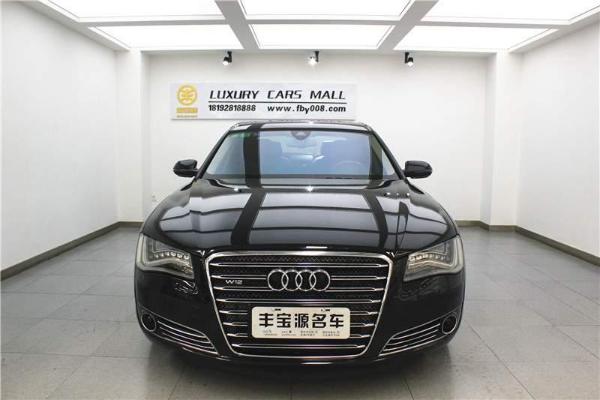 【西安】2012年2月 奥迪 奥迪a8 a8l w12 6.3fsi quattro 黑色 自动档图片