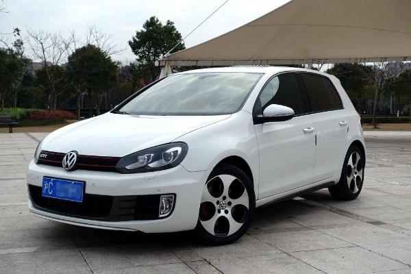 【上海】2012年11月 大众 高尔夫 gti 2.0 tsi 白色 手自一体