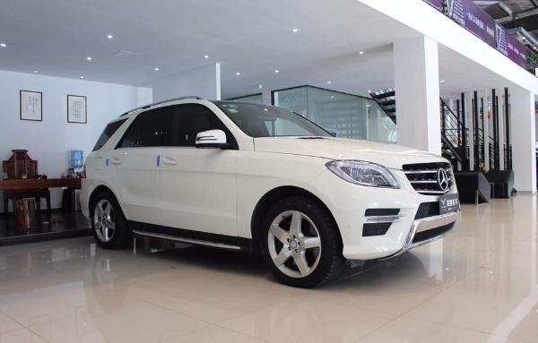 【苏州】2014年6月 奔驰 m级 ml350 3.5 四驱豪华型 白色 自动档