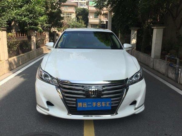 【广州】2016年11月 丰田 皇冠 皇冠 白色 自动档