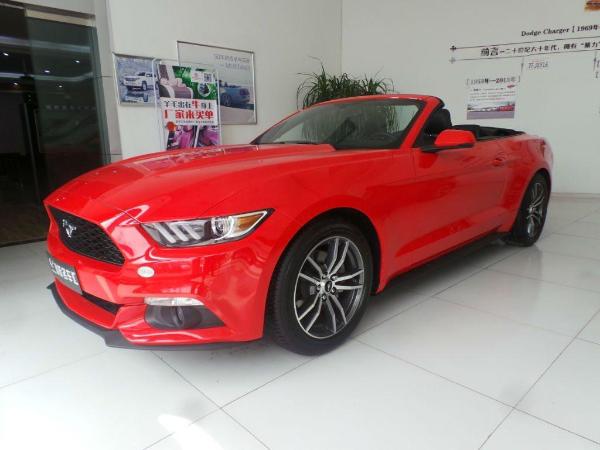 二手福特 野马 mustang 2016款 2.3t 敞篷版_图片_车