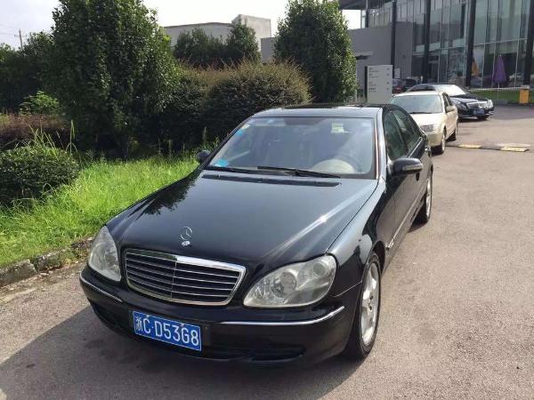 【浙江】2004年7月 奔驰 s级 s600l 5.5t 黑色 手自一体