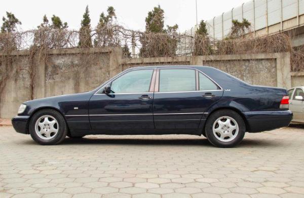 【大连】1998年6月 奔驰 s级 s600 5.8 v12 限量版 蓝色 自动档