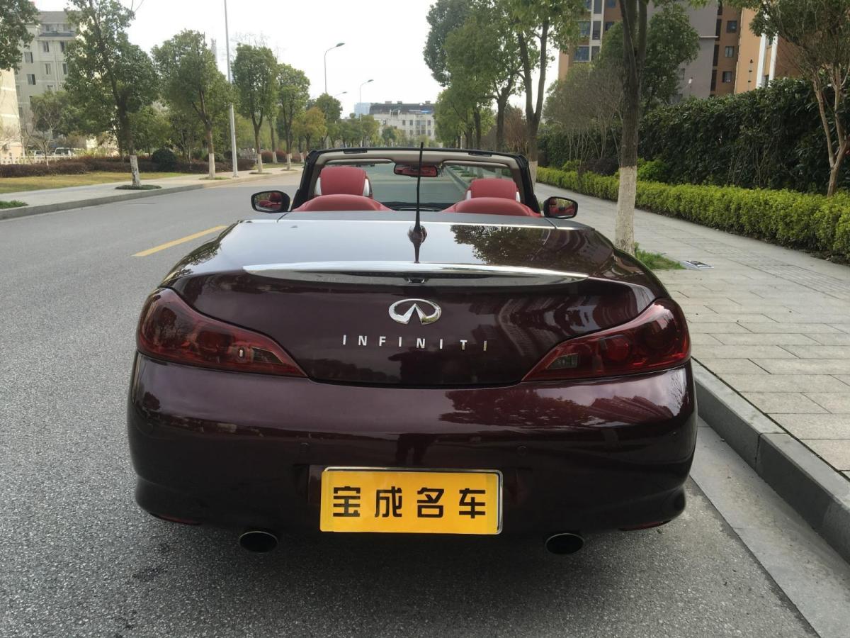 【苏州】2010年5月 英菲尼迪 g系 2010款 g37 硬顶敞篷红木饰版 自动