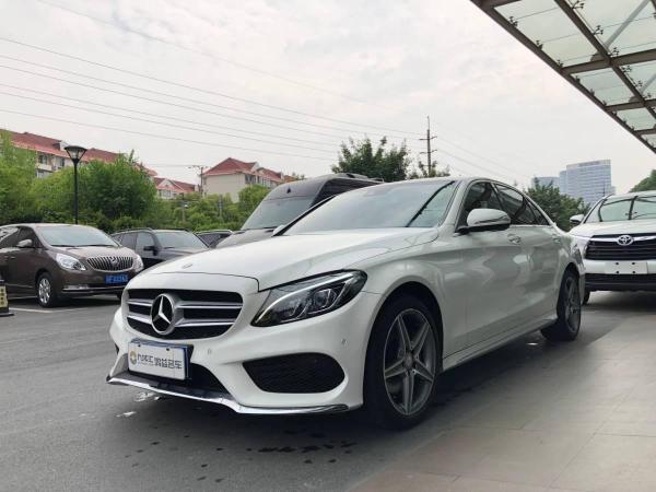 【上海】2015年6月 奔驰c级 c260l 2.0t 运动型 黑色 手自一体