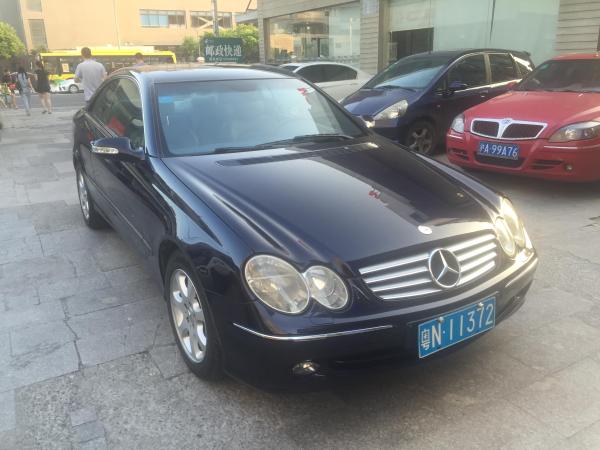 【上海】2004年9月奔驰 clk级 clk240 coupe 2.
