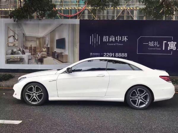 【深圳】2014年4月 奔驰 e级 e260 coupe 2.0t 白色 自动档