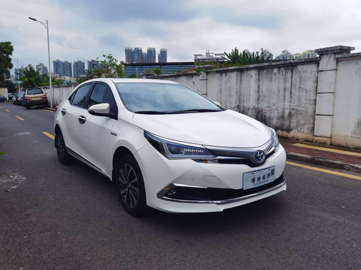 丰田 卡罗拉 2018款 双擎 1.8l e-cvt智尚版图片