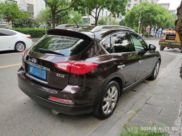 宁波2011年9月英菲尼迪ex25红色手自一体