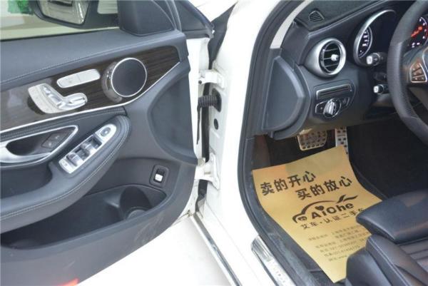 【上海】2015年6月 奔驰 c级 c200l 4matic 2.0t 运动版 白色 自动档
