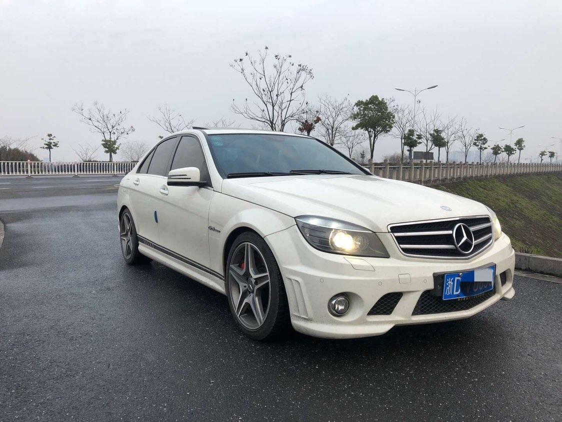 【绍兴】2011年9月 奔驰amg 2009款 c63 amg 6.2l 动感型 手自一体