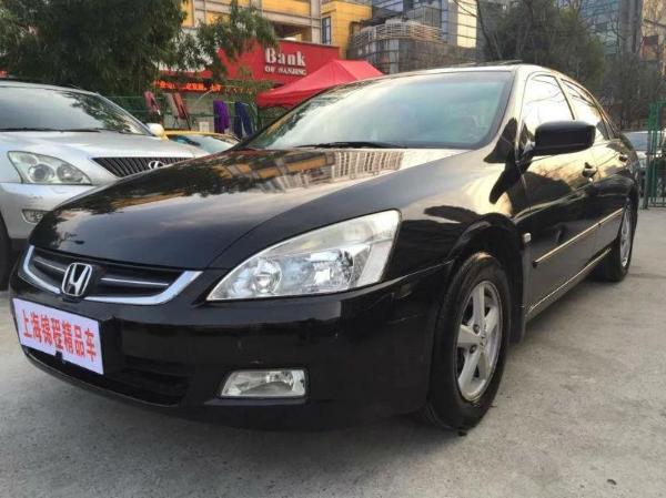 【上海】2007年6月 本田 雅阁 2007款 2.4l 豪华导航版 黑色 手自一体