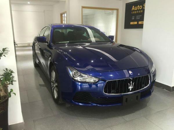 二手玛莎拉蒂 ghibli 3.0t(新车一台未上牌,购置税已