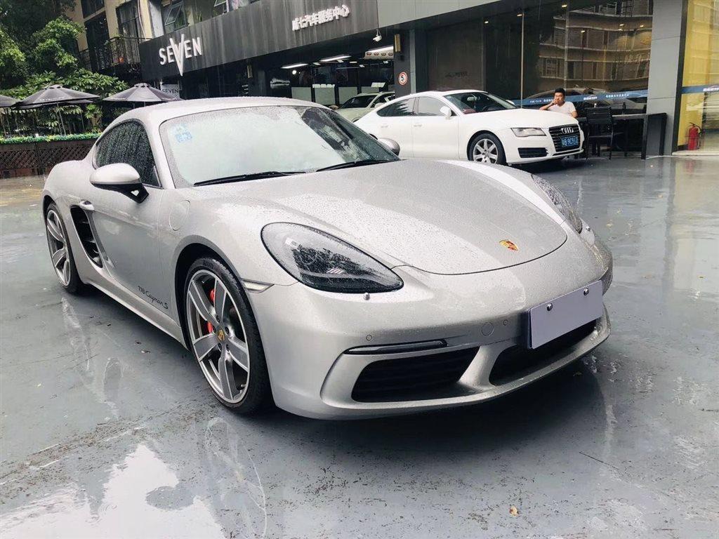 【惠州】2017年12月 保时捷 boxster 2018款 cayman s 2.5t 自动档