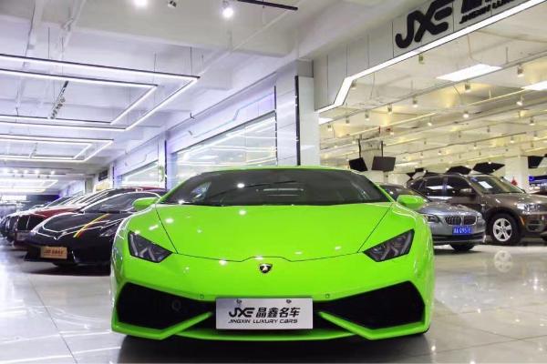 【杭州】2015年11月 兰博基尼 huracan lp610-4 5.2 绿色 手自一体