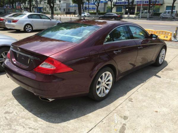 【宁波】2009年9月 奔驰 奔驰cls级 2009款 cls300 3.0 红色 手自一体