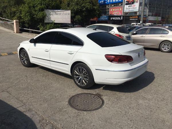 【杭州】2015年2月 大众 cc 2.0tsi 至尊型 白色 手自一体