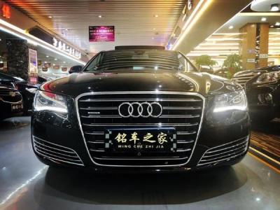 【大连】2014年8月 奥迪 奥迪a8 a8l 45tfsi quattro 专享型 黑色 手