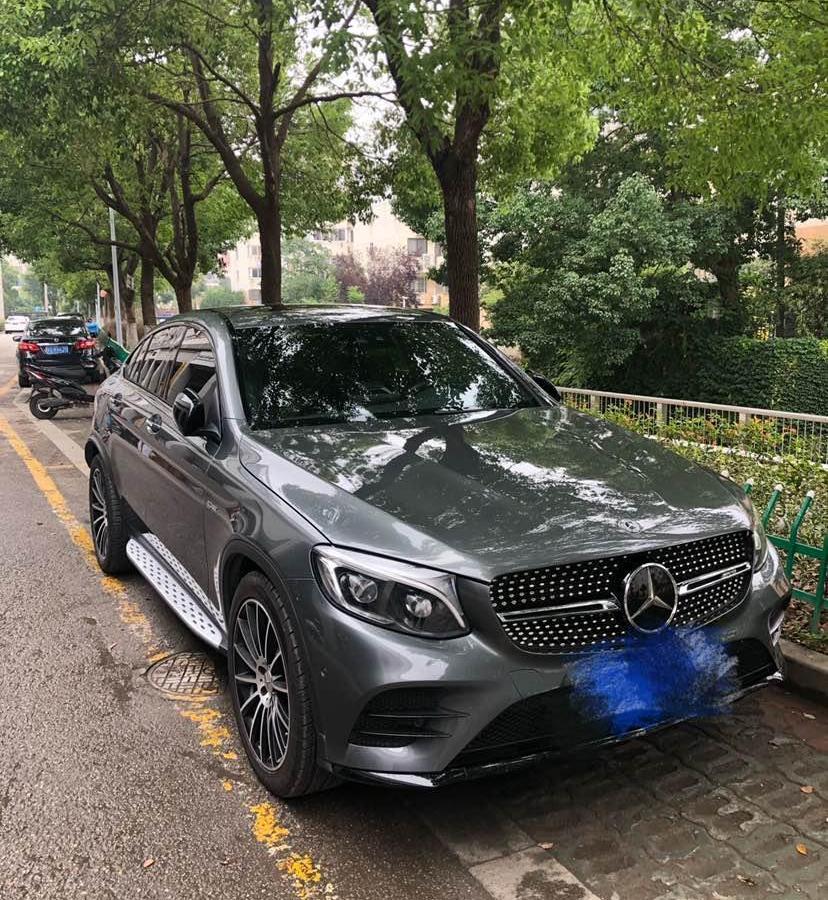 【临沂】2017年6月 奔驰 奔驰glc amg 2017款 amg glc 43 4matic 轿跑