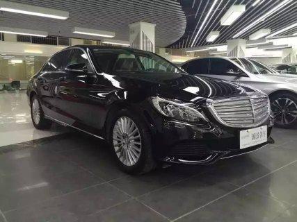 【武汉】2015年9月 奔驰 c级 2015款 c200l 2.0t 黑色 手自一体