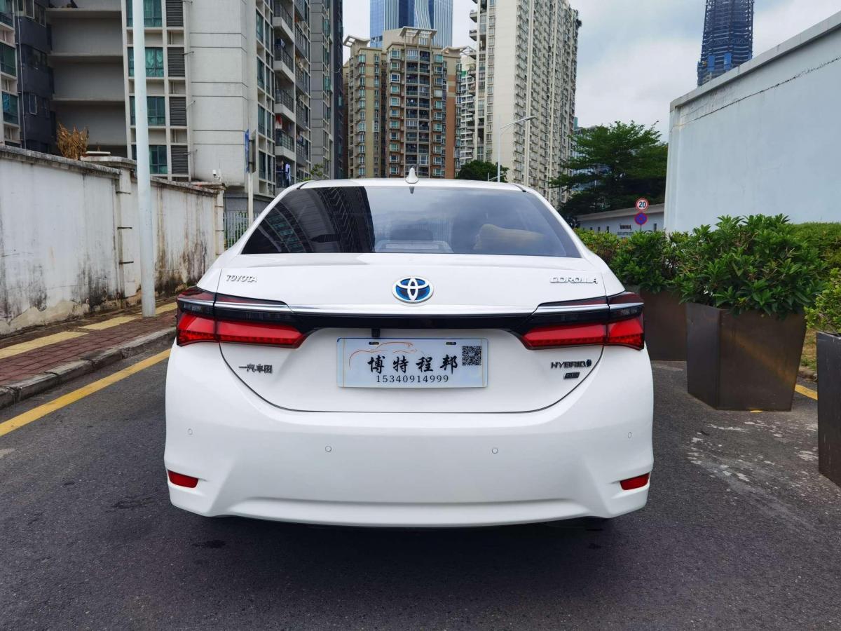 丰田 卡罗拉 2018款 双擎 1.8l e-cvt智尚版图片