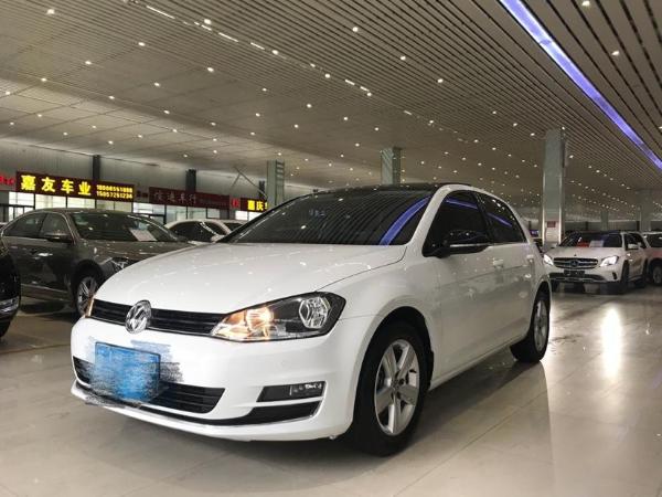 【台州】2017年5月 大众 高尔夫 230tsi dsg舒适百万辆纪念版 白色