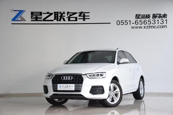 【合肥】2017年4月 奥迪 奥迪q3 q3 2.0t 35tfsi 风尚型 白色 自动档