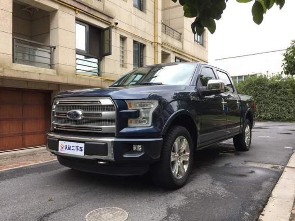 【上海】2015年8月福特 猛禽 f-150 5.0 xlt supercrew 6.