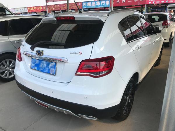 2016年12月吉利 帝豪 rs两厢1.5l 手动百万向上版